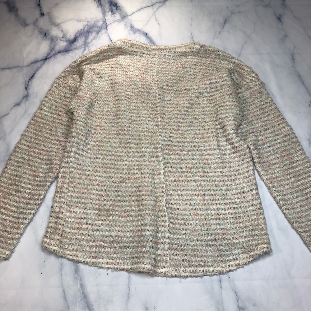 Kut from the Kloth Cream Boucle Knit Sweater - Picture 4 of 7
